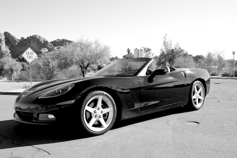 C6 Corvette at Camelback Mountain